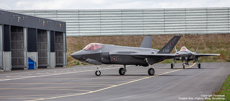 Støyskjerming ved F-35 Campus’ hangarer
