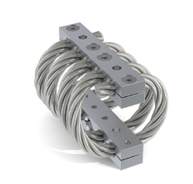 Wire Rope mount, HH16 Shock Mount