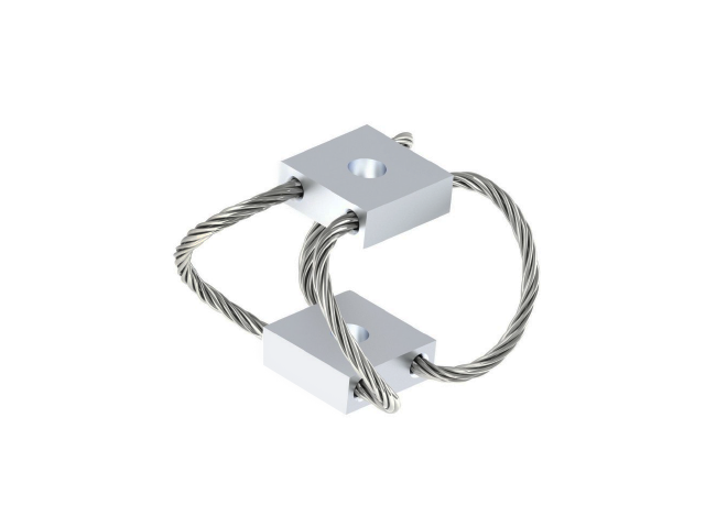 MP2 Wire rope mount Sjokkdemper