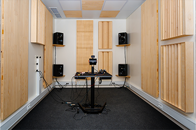 Diffuse Sound Chamber for presis testing av lyd