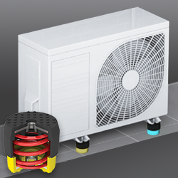 FDHL støydempingssett til støy- og vibrasjonsisolering av varmepumper